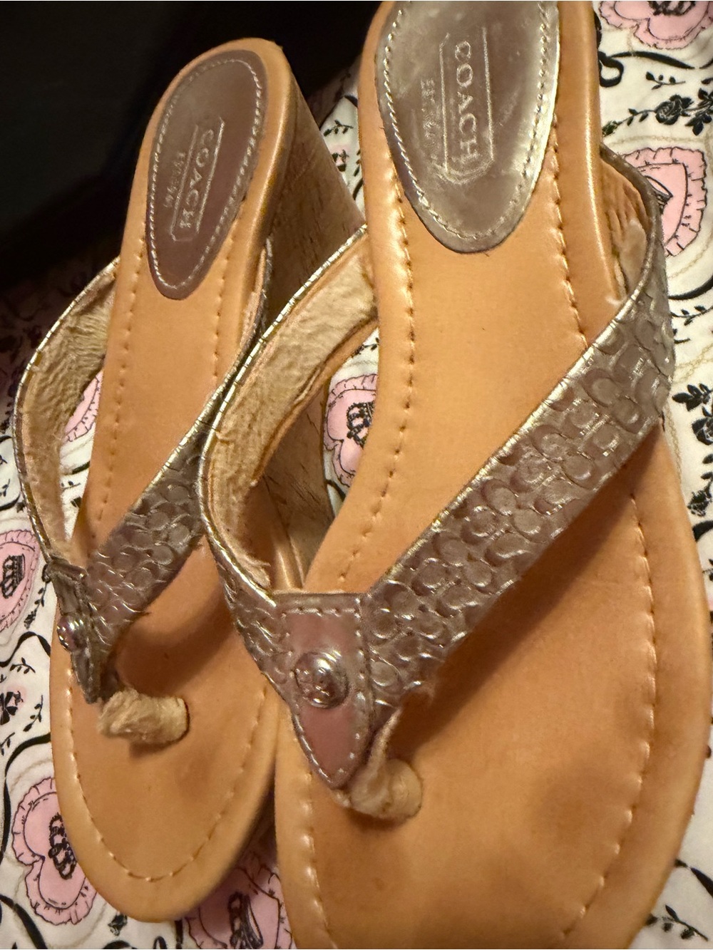 Coach wedges